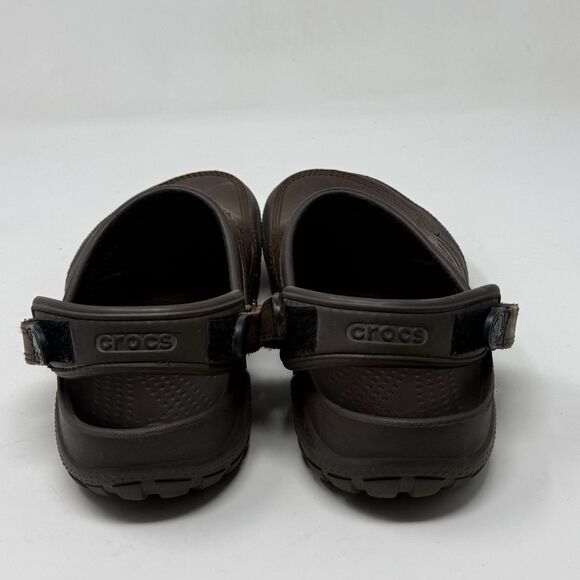 Crocs Yukon Vista II LiteRide Clog Mens 8 Brown Comfy Casual Vacation Beach main image 5